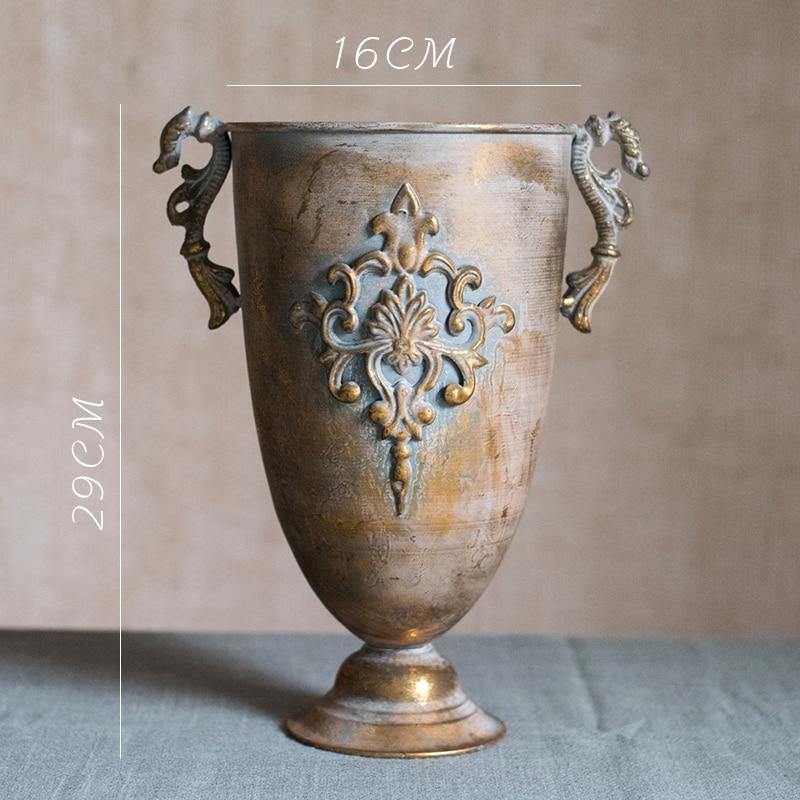 Vaso Decorativo de Ferro - Ofertana